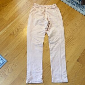 Acne Studios felodie sweatpants size XS light pink/peach